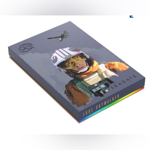 NWB - Seagate x Starwars Luke Skywalker FireCuda 2TB USB 3.0 Portable Hard Drive - Picture 4 of 5